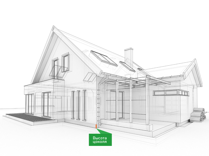 facade height