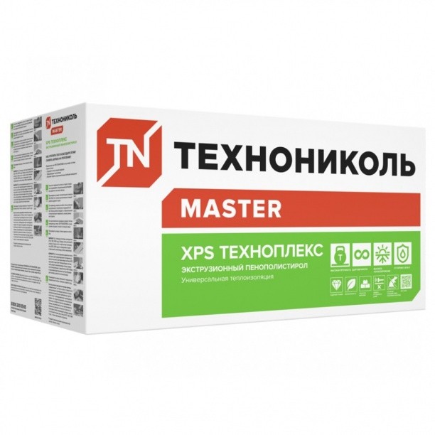 ТЕХНОПЛЕКС экструзионный пенополистирол XPS, 20-100мм