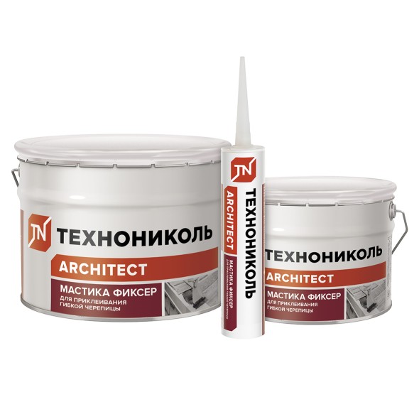 Мастика Фиксер (Технониколь №23), для гибкой черепицы Мастика Фиксер (Технониколь №23), для гибкой черепицы