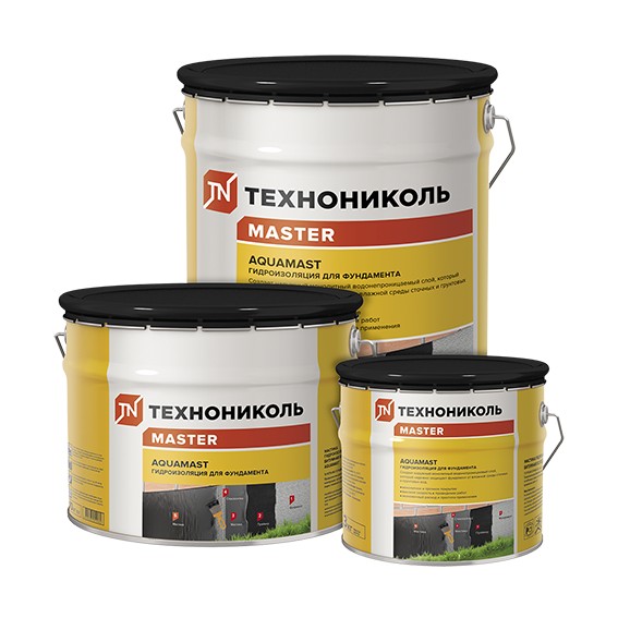 Мастика AquaMast гидроизоляция фундамента Мастика AquaMast гидроизоляция фундамента